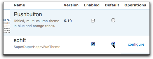 enable sdhft